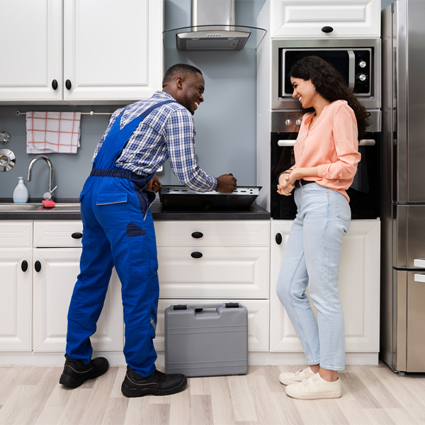 can you provide an estimate for cooktop repair before beginning any work in Latta